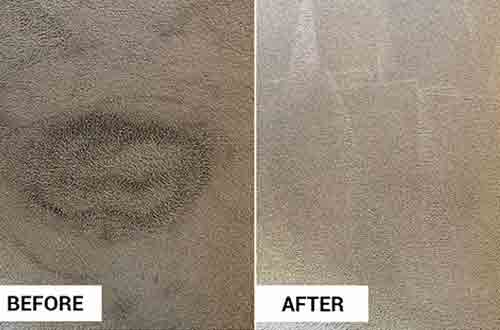 Before After Carpet Cleaning sample